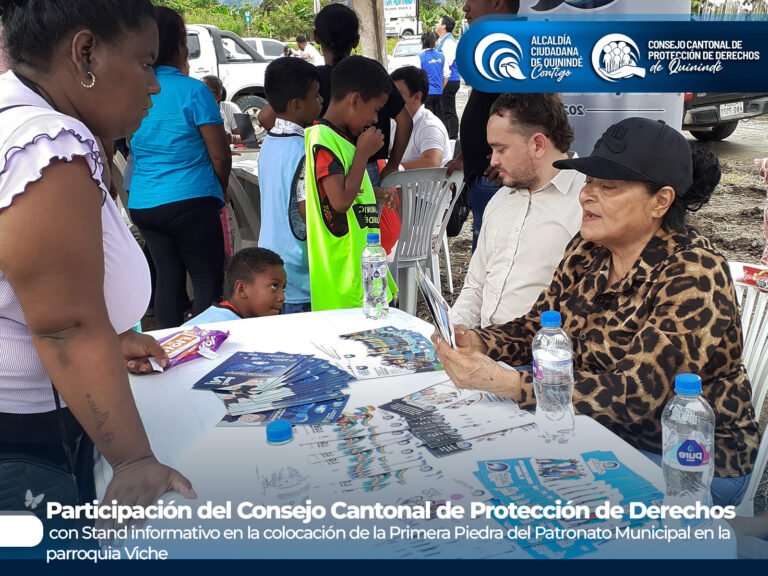 Presencia institucional || El Consejo Cantonal de Protección de Derechos en Viche
