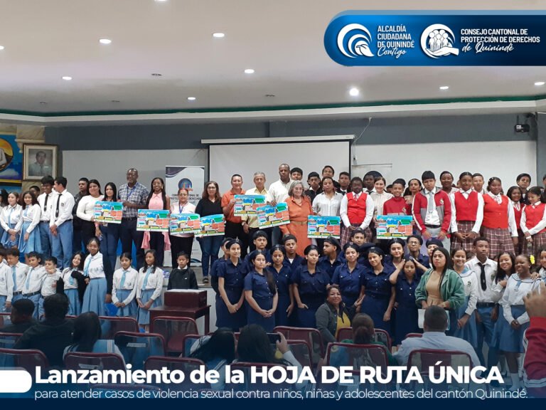 Quinindé con paso firme contra la VIOLENCIA SEXUAL INFANTIL
