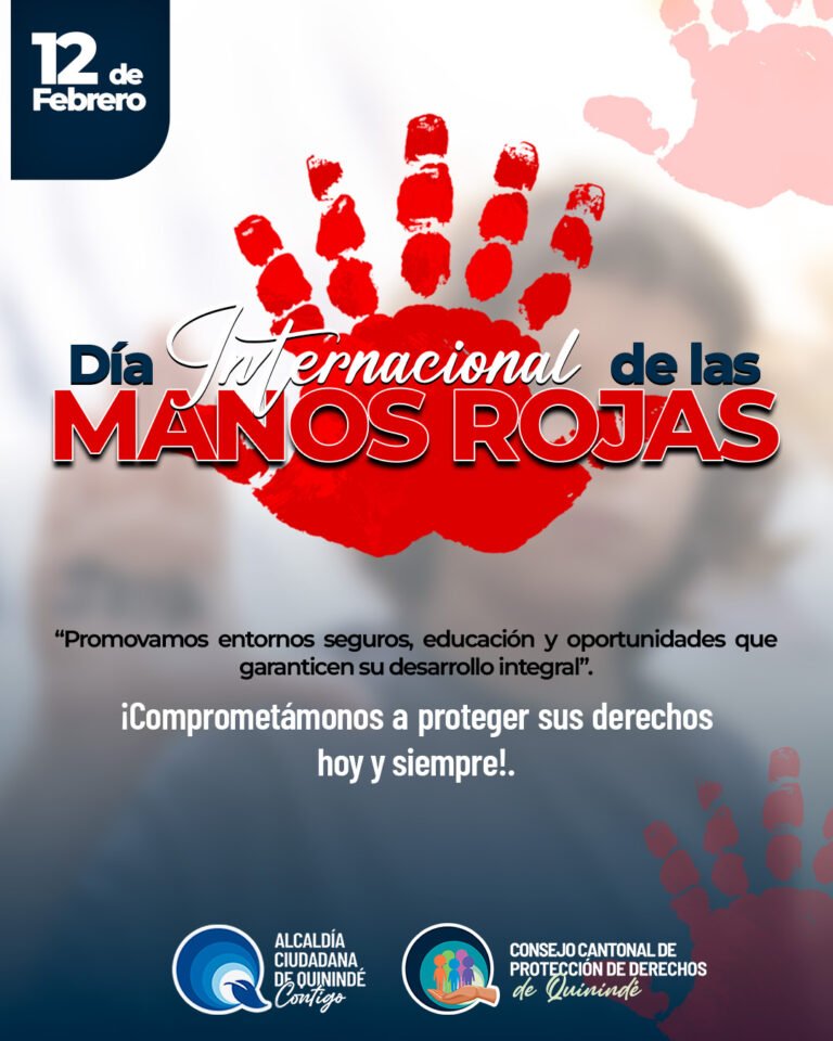 12 de febrero | Día Internacional de las Manos Rojas
