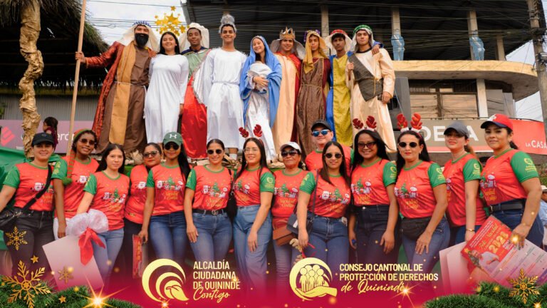 Quinindé encendió la magia de la Navidad 2025