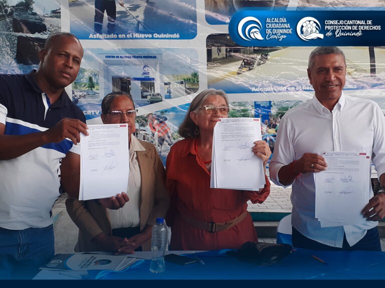 Firma de un Convenio Interinstitucional por la Protección de Derechos