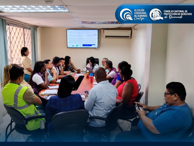 Compromiso Interinstitucional por la Niñez y Adolescencia en Quinindé