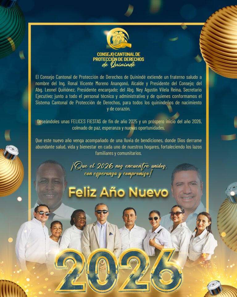 Mensaje de Fin de Año – CCPDQ